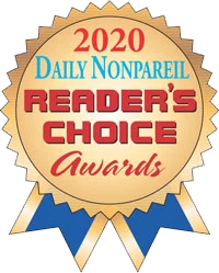 Chiropractic Council Bluffs IA Readers Choice 2020 Ribbon